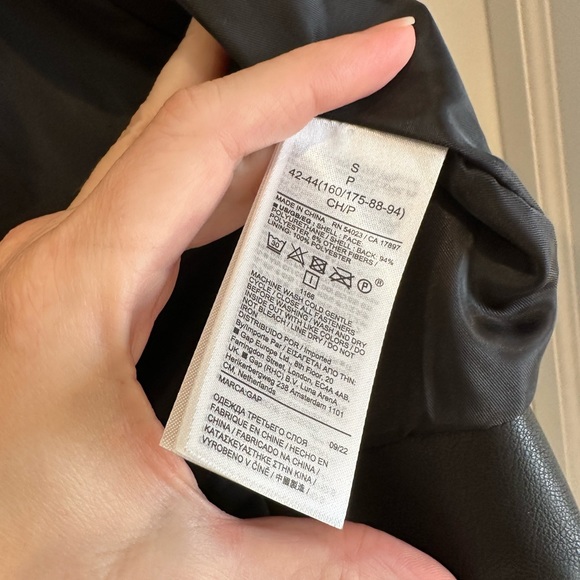 Gap faux leather jacket - Picture 4 of 4